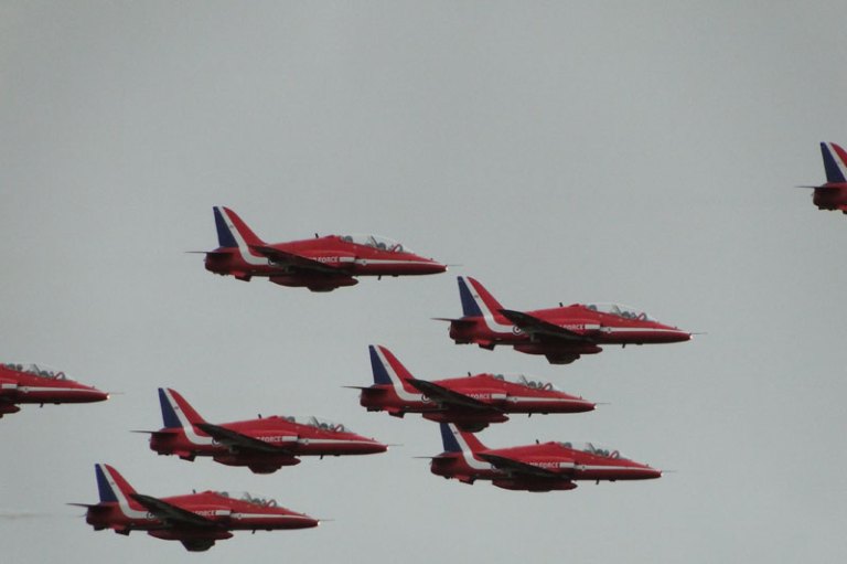 the Red Arrows