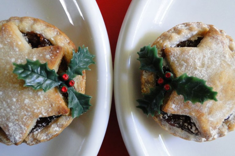mince pies with egg and dairy free sweet shortcrust pastry