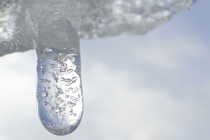 melting snow